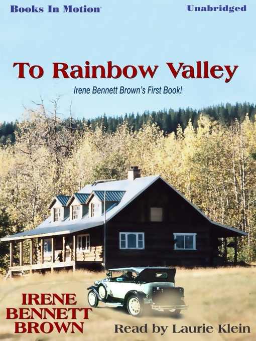 Cover of To Rainbow Valley